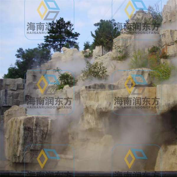 户外假山人造雾工程.jpg